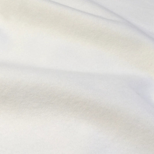 白ネル 龍牡丹 両面起毛 巾71cm×長さ45m 綿100% フランネル 日本製 高品質 業務用 機械レンズ拭き ピアノ楽器拭き 靴磨き