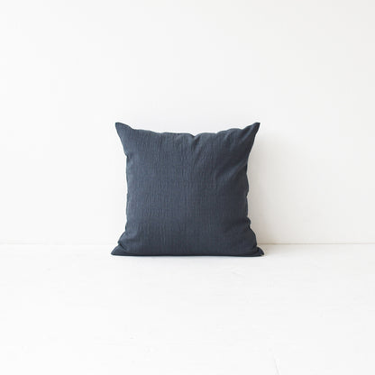 ドビークロス ワッシャー クッションカバー 3色×サイズ35･45･60 日本製 手もみ風シワ加工 くつろぎシリーズ