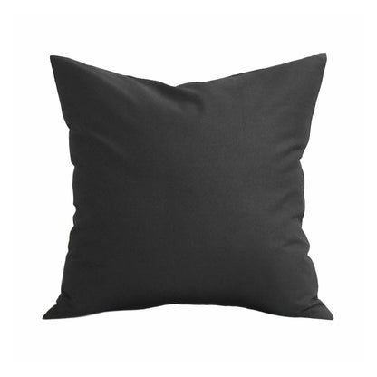 クッションカバー 35×35cm カラー オックス 日本製 綿100％ 18色 無地 中厚で丈夫 丁寧な縫製 夜明屋本店