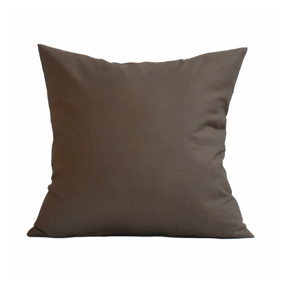 クッションカバー 35×35cm カラー オックス 日本製 綿100％ 18色 無地 中厚で丈夫 丁寧な縫製 夜明屋本店