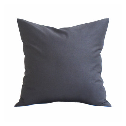 クッションカバー 35×35cm カラー オックス 日本製 綿100％ 18色 無地 中厚で丈夫 丁寧な縫製 夜明屋本店