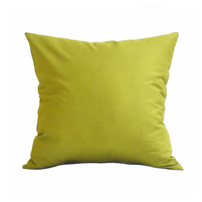 クッションカバー 35×35cm カラー オックス 日本製 綿100％ 18色 無地 中厚で丈夫 丁寧な縫製 夜明屋本店