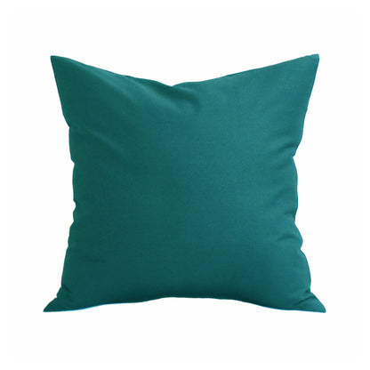 クッションカバー 35×35cm カラー オックス 日本製 綿100％ 18色 無地 中厚で丈夫 丁寧な縫製 夜明屋本店