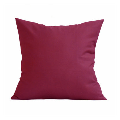 クッションカバー 35×35cm カラー オックス 日本製 綿100％ 18色 無地 中厚で丈夫 丁寧な縫製 夜明屋本店