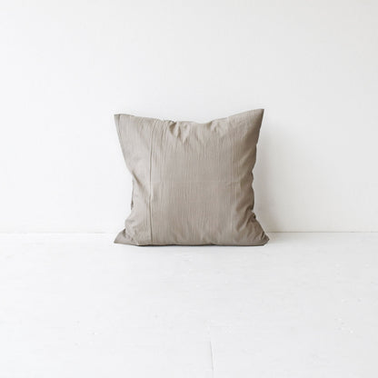 コットン ワッシャー クッションカバー 3色×サイズ35･45･60 日本製 手もみ風シワ加工 くつろぎシリーズ