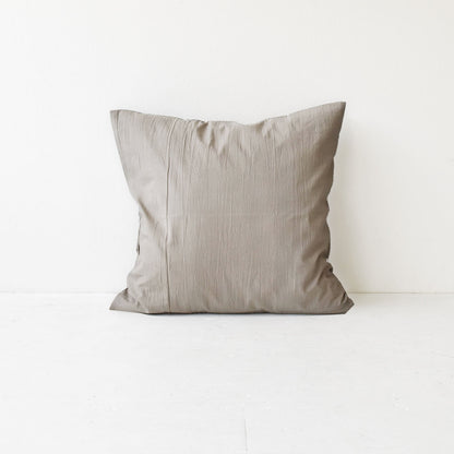 コットン ワッシャー クッションカバー 3色×サイズ35･45･60 日本製 手もみ風シワ加工 くつろぎシリーズ