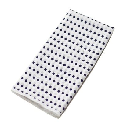 手ぬぐい 豆絞り（紺・赤・赤紺） 捺染 日本製 綿100％ 約巾33cm×長さ9m巻 (10枚分) 日本製 お祭り お神輿 夜明屋本店