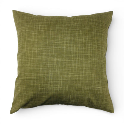 クッションカバー 35×35cm なごみ 日本製 綿100％ 5色 絣模様 かすり調 中厚で丈夫 丁寧な縫製 夜明屋本店 オーダー納期10日 Japanese Textiles