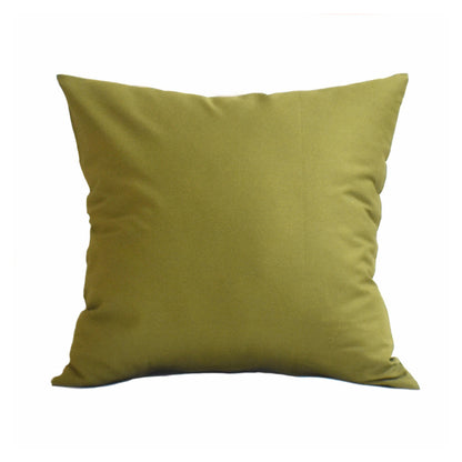 クッションカバー 35×35cm カラー オックス 日本製 綿100％ 18色 無地 中厚で丈夫 丁寧な縫製 夜明屋本店