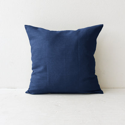 クッションカバー 40×40cm ピュアリネン 日本製 麻100％ 15色 無地 ナチュラルカラー しなやかな艶とシャリ感 リネンとラミーの混紡 丁寧な縫製 オーダー納期10日