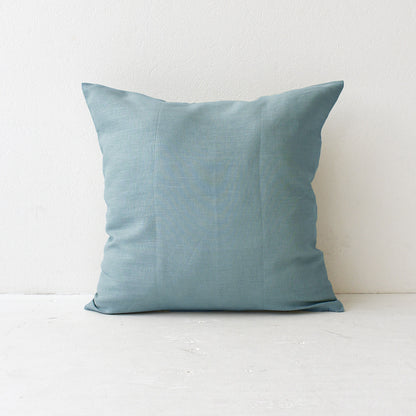 クッションカバー 40×40cm ピュアリネン 日本製 麻100％ 15色 無地 ナチュラルカラー しなやかな艶とシャリ感 リネンとラミーの混紡 丁寧な縫製 オーダー納期10日