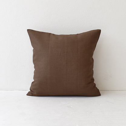クッションカバー 40×40cm ピュアリネン 日本製 麻100％ 15色 無地 ナチュラルカラー しなやかな艶とシャリ感 リネンとラミーの混紡 丁寧な縫製 オーダー納期10日