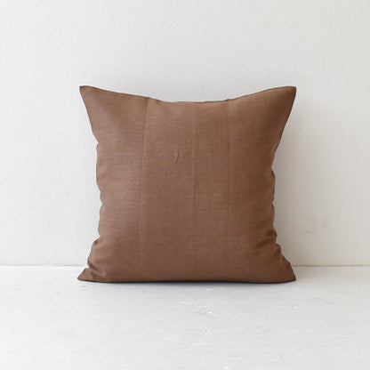 クッションカバー 40×40cm ピュアリネン 日本製 麻100％ 15色 無地 ナチュラルカラー しなやかな艶とシャリ感 リネンとラミーの混紡 丁寧な縫製 オーダー納期10日