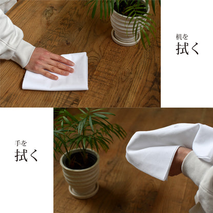 和晒 福 小巾晒 34cm×10m 日本製 文さらし 糸番手20 太めの糸で目が粗い