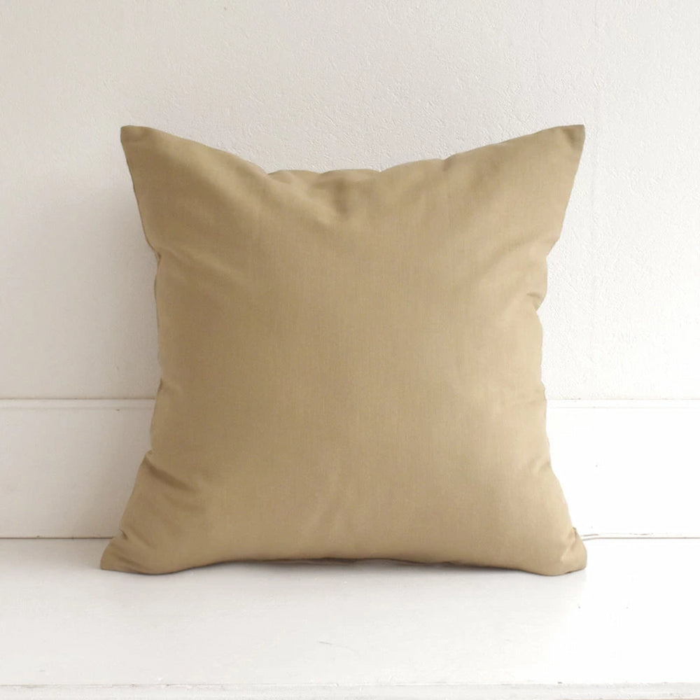 クッションカバー 60×60cm オーガニック コットン 100％ 北欧 日本製 綿100％ 3色 肌触りの良いバックサテン生地 ナチュラルカラー 丁寧な縫製