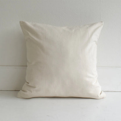 クッションカバー 60×60cm オーガニック コットン 100％ 北欧 日本製 綿100％ 3色 肌触りの良いバックサテン生地 ナチュラルカラー 丁寧な縫製