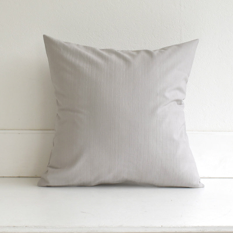 クッションカバー 50×50cm モダン つむぎ 日本製 綿100％ 7色 織り柄 和柄 中厚で丈夫 丁寧な縫製