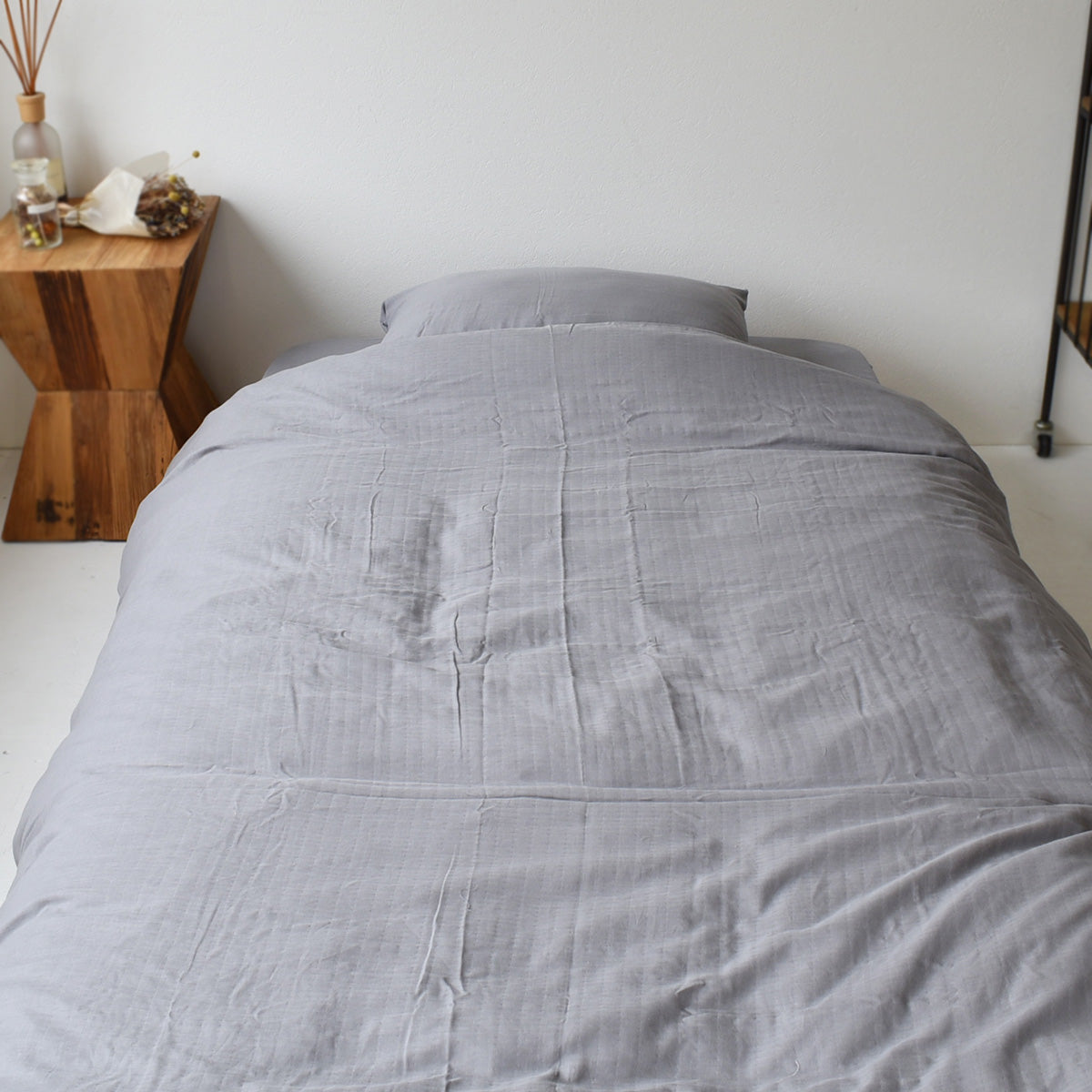 和晒二重ダブルガーゼ オーガニックコットン 綿100% 掛け布団カバー・ボックスシーツ・枕カバー 4色 同色セット割 伝統的な和晒製法で作られた 日本製