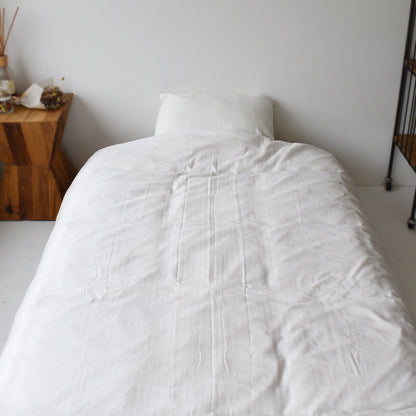 和晒二重ダブルガーゼ オーガニックコットン 綿100% 掛け布団カバー・ボックスシーツ・枕カバー 4色 同色セット割 伝統的な和晒製法で作られた 日本製